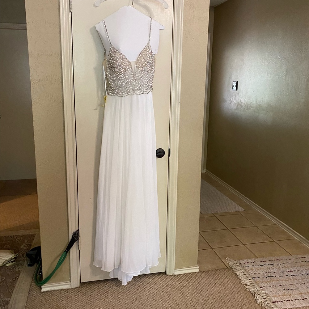 Beaded Wedding Reception Dress